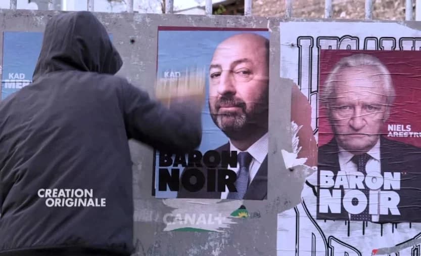 Promotion de la saison 1 de la série Baron Noir - © Canal+